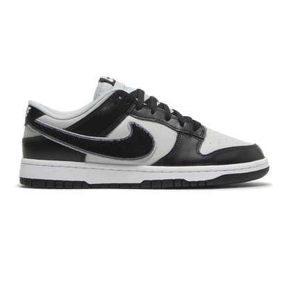 Nike Dunk Low 'Chenille Swoosh Black Grey' (2022)