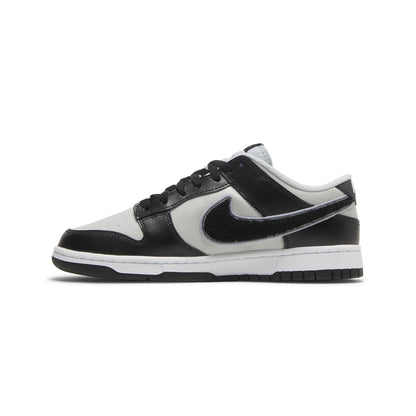 Nike Dunk Low 'Chenille Swoosh Black Grey' (2022)