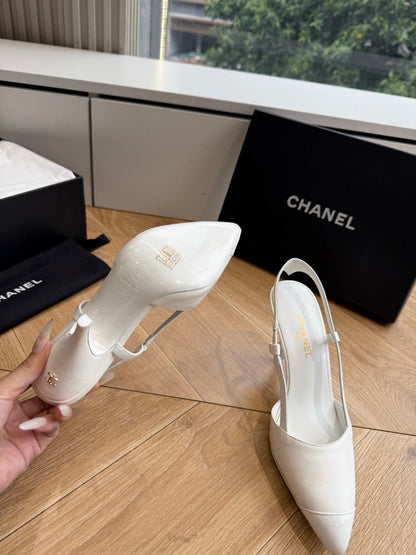 CC 26s Boutique Slingback White Patent Leather 933119