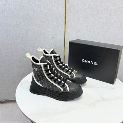 CC 26s High-Top Sneakers Dark Grey Cotton 972650