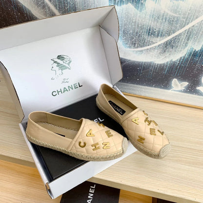 Chanel 2026 Summer Espadrille Shoes Patent Leather 825058